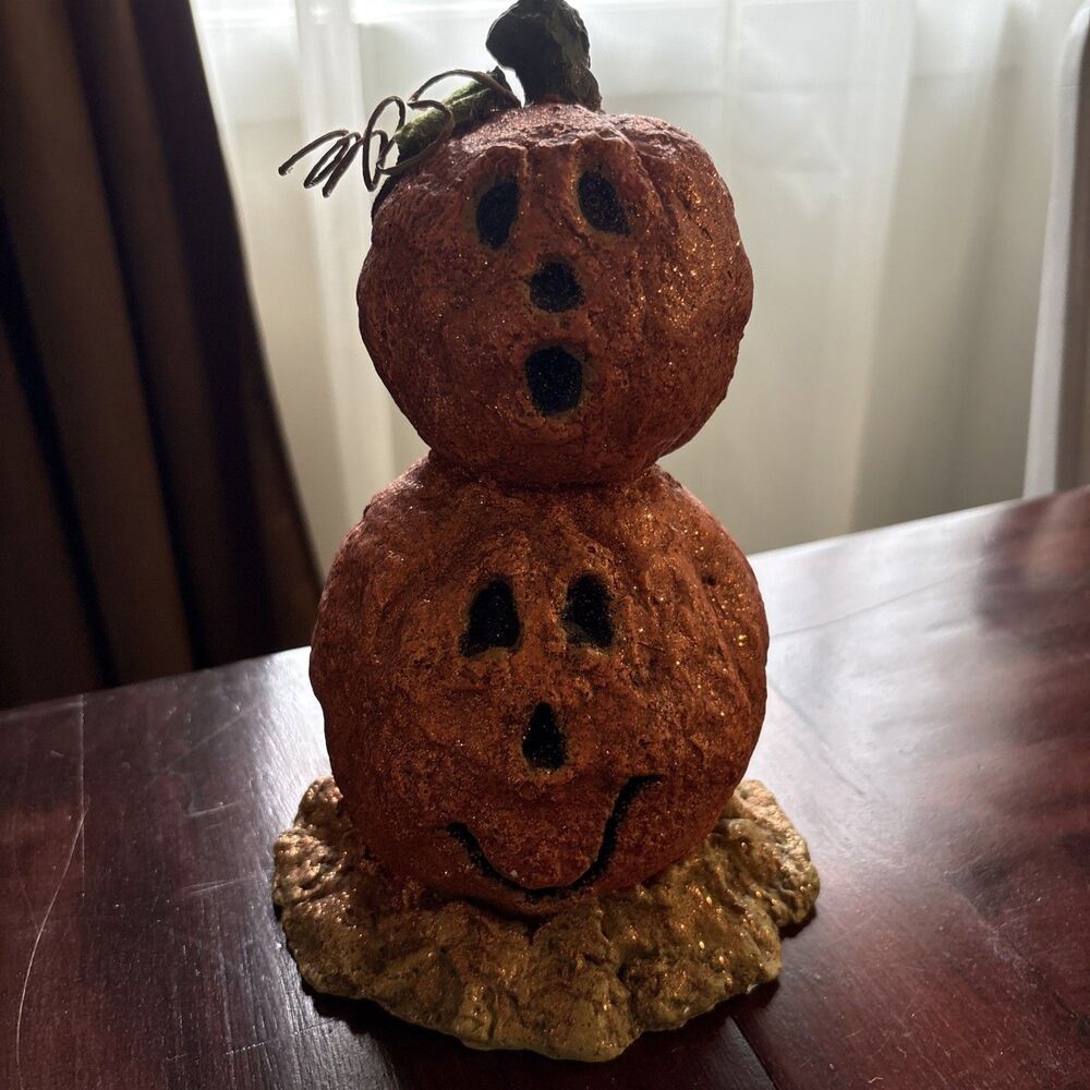 vintage 2001 Nancye Williams "Sprinkles" pumpkin totem